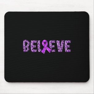Überdosierung Leopard - Lila Unterstützung für Mul Mousepad