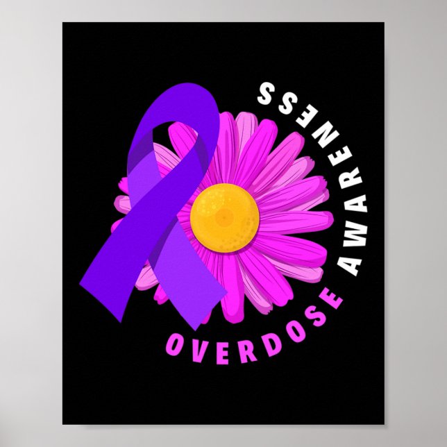 Überdosierung Opioid Überdosierung Bewusstsein für Poster (Vorne)