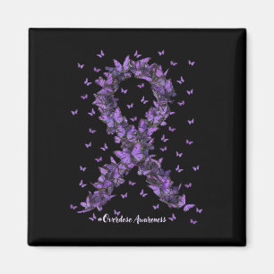 Überdosierung Sensibilisierung Schmetterling Lila Magnet