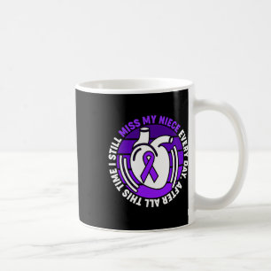 Überdosierungsbewusstsein mit Ribbon: My Niece Mem Kaffeetasse