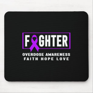 Überdosierungskampf - Bewusstsein für die Abhängig Mousepad