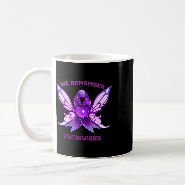 Überdosis-Bewusstsein Erinnern Sie sich an das lil Kaffeetasse (Links)