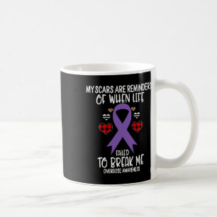 Überdosis-Bewusstseins-Krieger Narben Erinnerungen Kaffeetasse