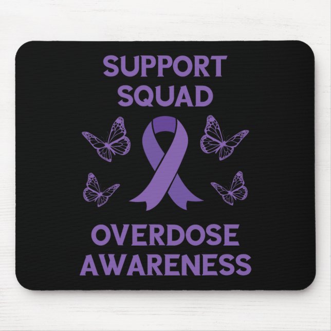 Überdosis-Bewusstseins-Unterstützungstrupp Schmett Mousepad (Vorne)