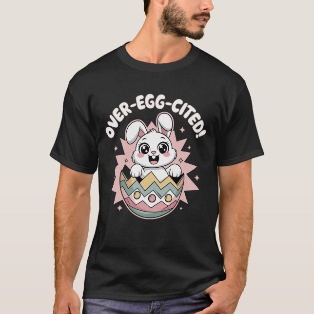 Übereig zitiert! Osterhase T-Shirt (Vorderseite)