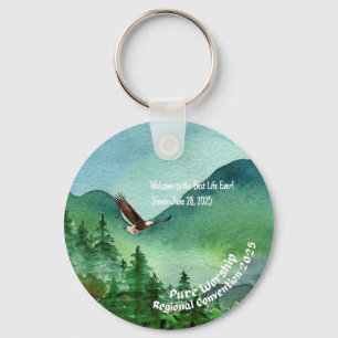 Übereinkommen von JW 2025 Taufe zum Halten von Ges Schlüsselanhänger