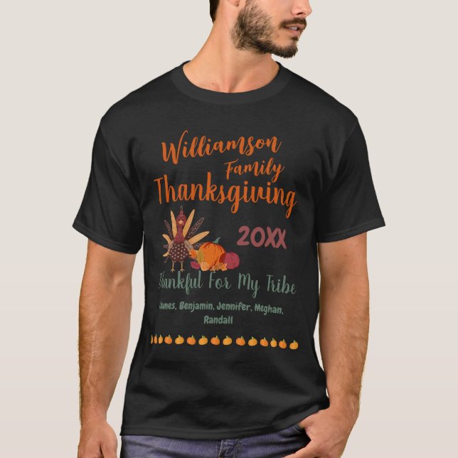 Übereinstimmen der Erntedank-Outfits für das Jahr T-Shirt (Vorderseite)