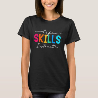 Übereinstimmende Life Skills Instructor Lehrer Cre T-Shirt