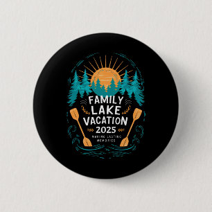 Übereinstimmung 2025 Camping Wandern Hütte Familie Button