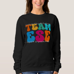 Übereinstimmung erster und letzter Tag Lehrer Schü Sweatshirt