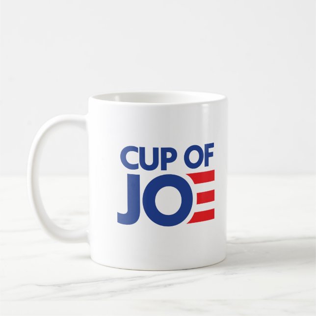 ÜBEREINSTIMMUNG VON JOE 2020 KAFFEETASSE (Links)