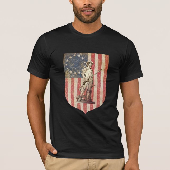 ÜbereinstimmungMinuteman T-Shirt (Vorderseite)