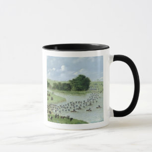 Überfahrt des San Joaquin Rivers, Paraguay, 1865 Tasse