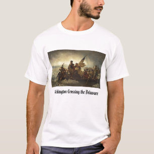 Überfahrt, Washington, welches das Delaware kreuz T-Shirt