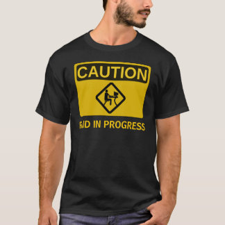 Überfall laufend T-Shirt