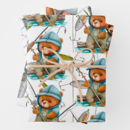 Überfischung Geschenkpapier Set