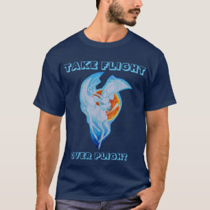 Überfliegen des T - Shirt