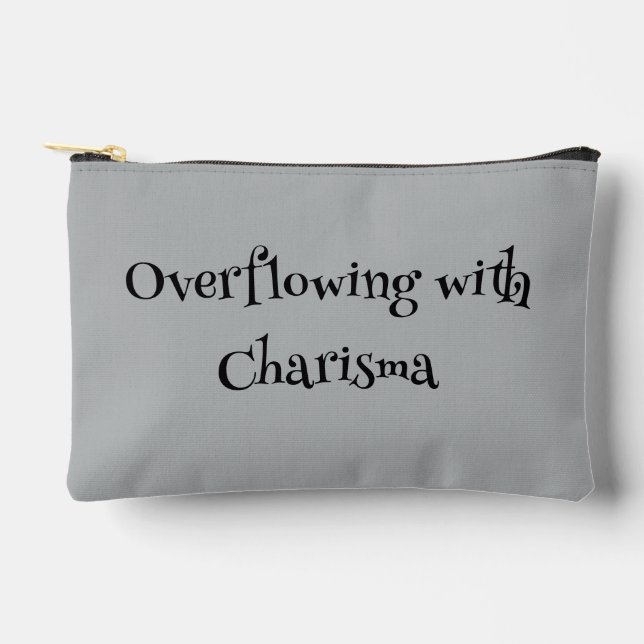 Überfließend mit Charisma Print Cut Nähtasche Zubehörtasche (Vorderseite)