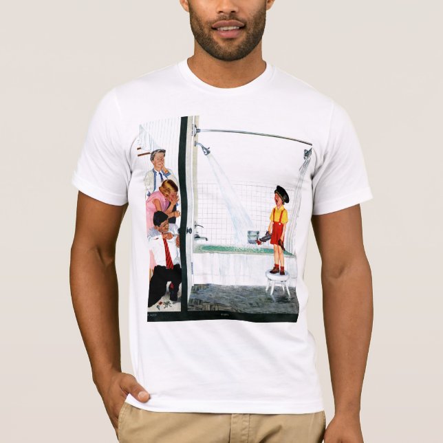 Überfließende Wanne T-Shirt (Vorderseite)