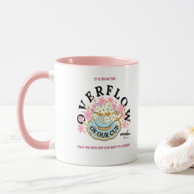 ÜBERFLOW Tasse von Poet Adiela Akoo (Mit Donut)