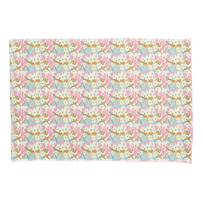 ÜBERFLUSS Floral Pillowcase - Adiela Akoo Kissenbezug (Vorderseite)