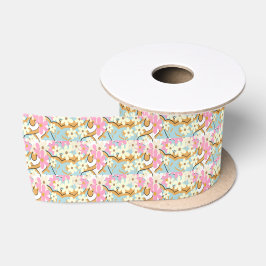 ÜBERFLUSS Floral Ribbon - Adiela Akoo Satinband