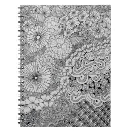 Überfluss in Bloom Notebook Notizblock