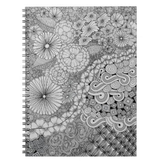 Überfluss in Bloom Notebook Notizblock