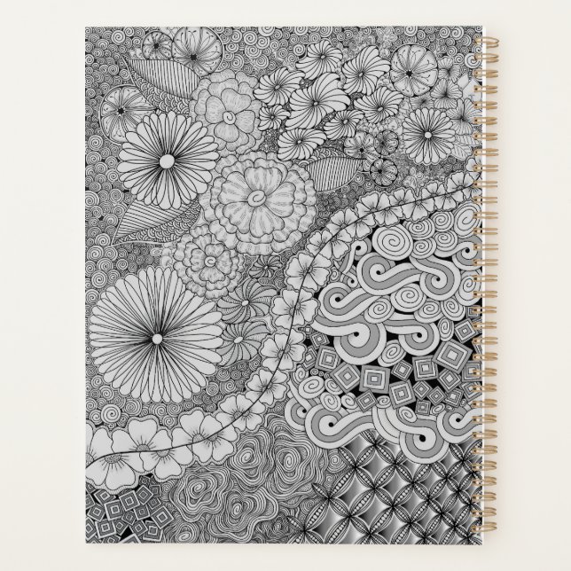 Überfluss in Blütenplaner Planer (Rückseite)