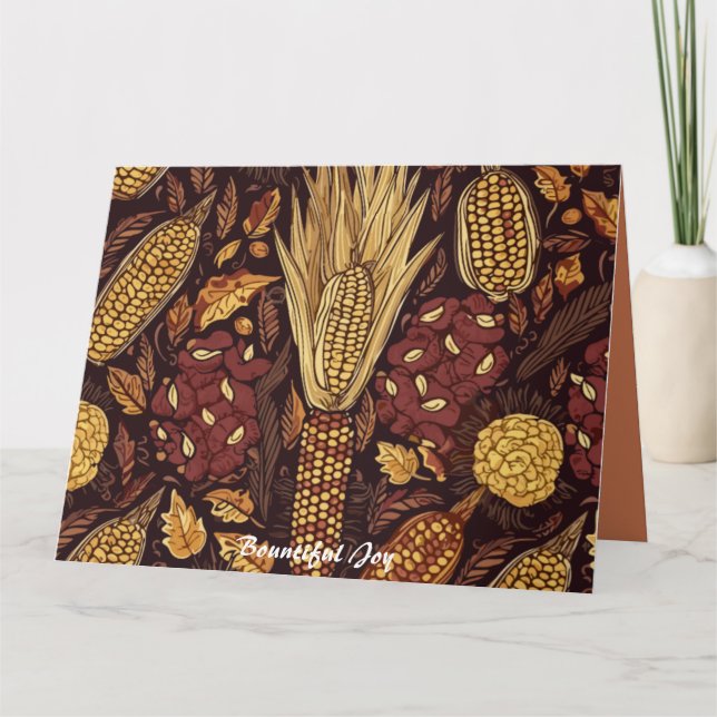 Überfluss Joy Karte (Vorderseite)