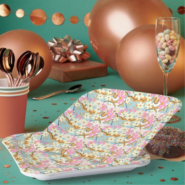 ÜBERFLUSS Teller für Blumenpapier Adiela Akoo (Multi)