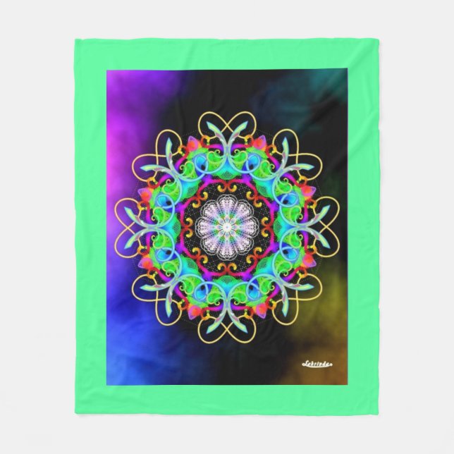 Überflutungsreichweite II Fleecedecke (Vorderseite)