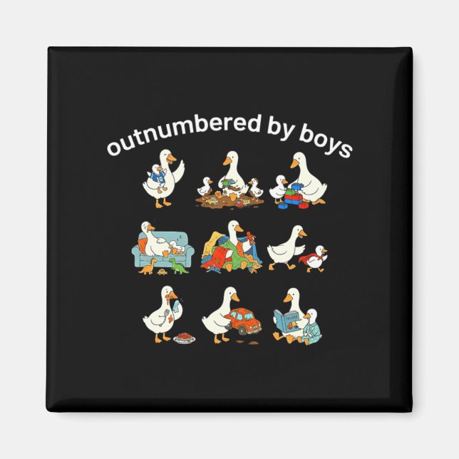 Überforderte Kreativität Magnet (Vorne)