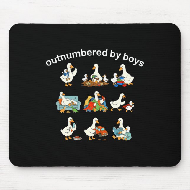 Überforderte Kreativität Mousepad (Vorne)