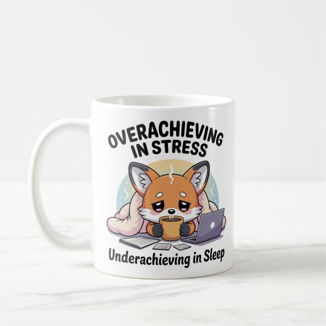 Überforderung unter Stress, Unterforderung beim Sc Kaffeetasse (Links)