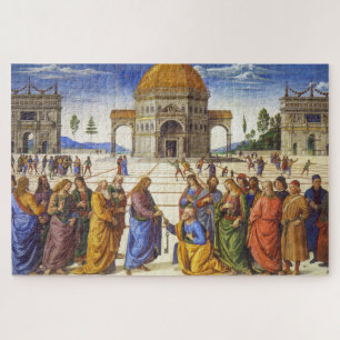Übergabe der Schlüssel Pietro Perugino Puzzle