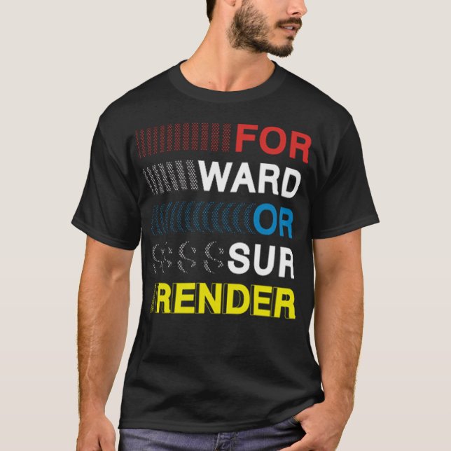 Übergabe oder Übergabe T-Shirt (Vorderseite)