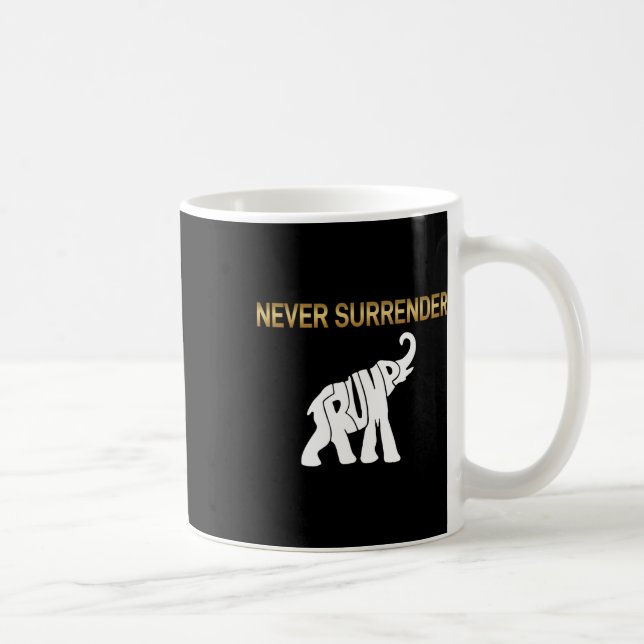 Übergabe Trump Elephant Kaffeetasse (Rechts)