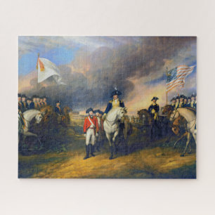 Übergabe von Lord Cornwallis Amerikanischer Unabhä Puzzle