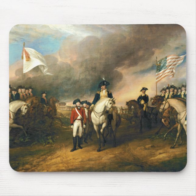 Übergabe von Lord Cornwallis durch John Trumbull 1 Mousepad (Vorne)