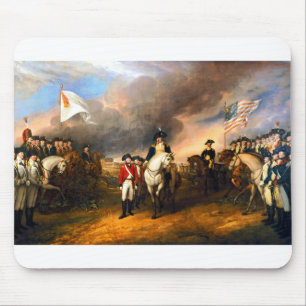 Übergabe von Lord Cornwallis Mousepad