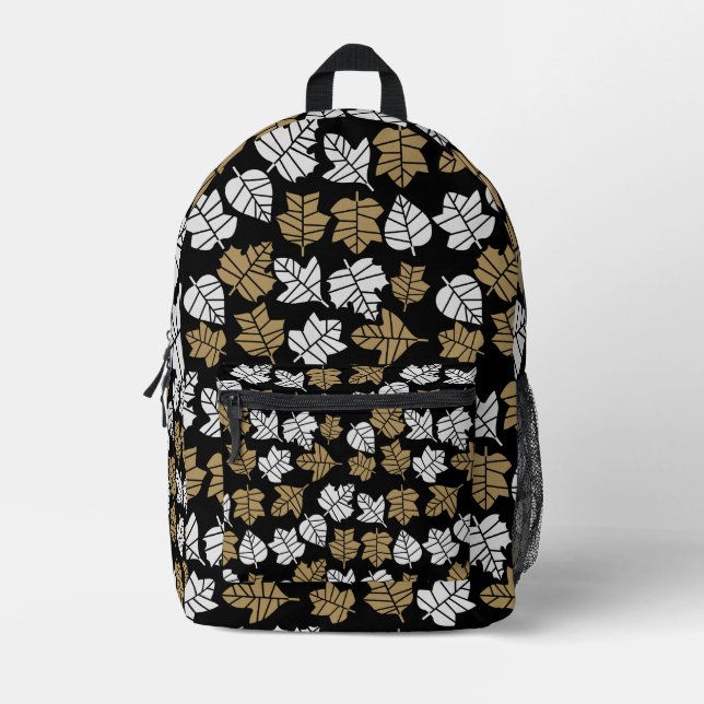 Übergang von Herbst zu Natur Bedruckter Rucksack (Vorderseite)