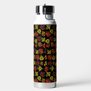 Übergang von Herbst zu Natur Trinkflasche