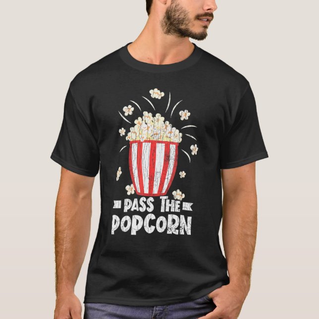 Übergeben Sie den Popcorn Pop Eater Graphic T-Shirt (Vorderseite)
