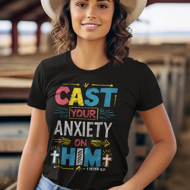 Übergeben Sie Ihre Sorgen T-Shirt (Von Creator hochgeladen)