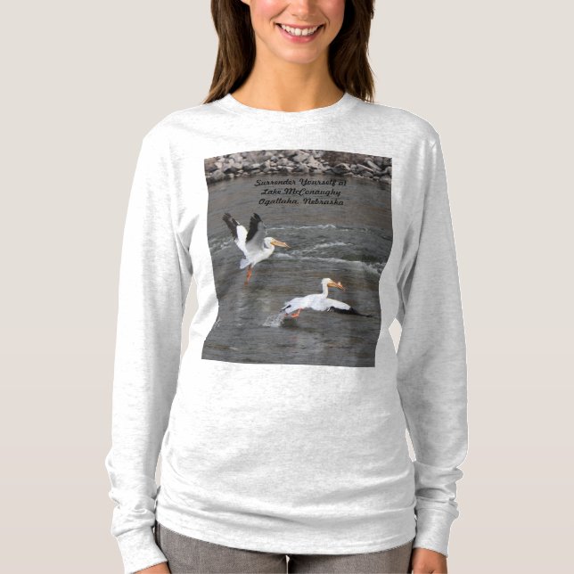 Übergeben Sie sich selbst auf dem T - Shirt Ogalla (Vorderseite)