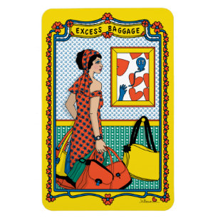 Übergepäck_B_4x6 Kühlschrank Magnet