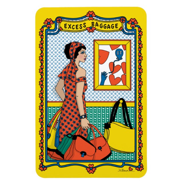 Übergepäck_B_4x6 Kühlschrank Magnet (Vertikal)