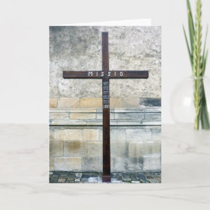 übergreifende Mission Feiertagskarte