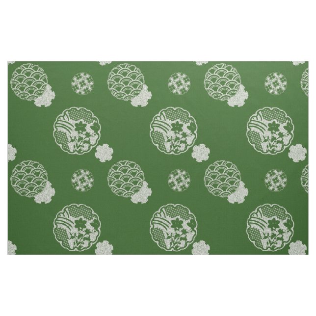 Übergroßes Muster-Kimono Japanergewebe Stoff (Fat Quarter (45,7 x 55,9 cm))